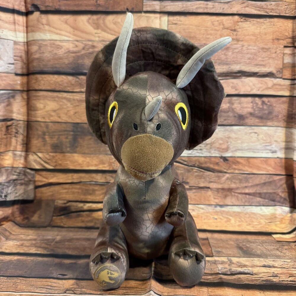 Kohl's Cares Jurassic World Triceratops 12" Plush Dinosaur Stuffed Animal Park